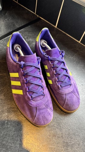 Adidas trimm star viola slime - adidas, viola/slime